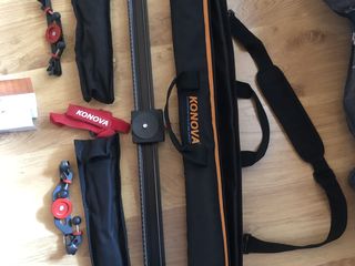 Konova K2 camera slider kit 100cm / Legs/ Bag - Excellent condition foto 1