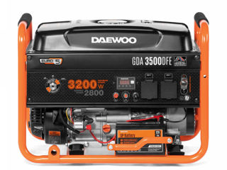 Генератор газ/бензин daewoo gda 3500dfe 3.2kw foto 3