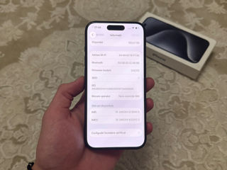 iPhone 15 Pro 128GB Blue Titanium foto 9