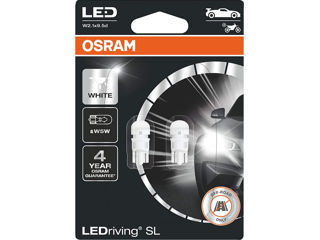 Lampa auto OSRAM W5W 12V 6000K 1W W2.1x9.5d LEDRIVING 2880CW02B OSRAM LEDriving LED-W5W PREMIUM: Cor foto 2