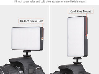 RGB светодиодный светильник для видеосъёмки. foto 4