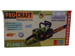 Аккумуляторная пила pro-craft oca 40/82