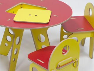 Детский столик - детская мебель из фанеры (собирается как конструктор) foto 2