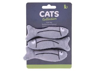 Jucarii Pentru Pisici Cats "Peste" 3Buc, 9X2.5Сm