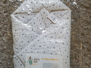 #K18 Конверт-одеяло для новорожденного foto 1