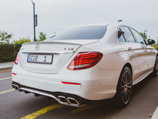 Chirie/аренда Mercedes E Class W213 AMG E63 alb/белый foto 3