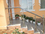 Перила из нержавейки , плексиглас и алюминия!!! balustrade din inox , plexiglas si aluminiu. foto 6