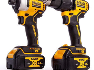 Набор аккумуляторных инструментов Dewalt DCK2062M2T 18В 4Ач foto 2