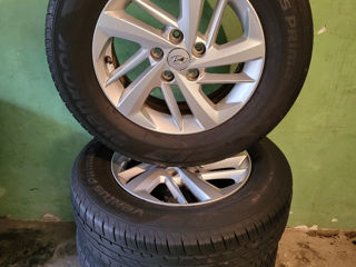 Jante hyundai 5x114.3 Anvelope 215 70 16 Hankook foto 7