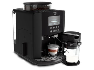 Espressor automat krups arabica latte ea819e10, 1.7l, 1450w, 15 bar, negru. promo! foto 3