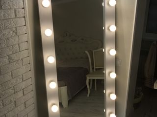 Oglinda cu becuri led (makeup) гримерное зеркало foto 9
