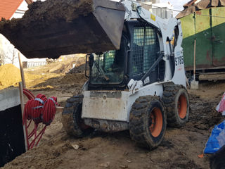 Servici transport miniexcavator & bobcat,servicii transport evacuarea gunoiului defrisarea terenului foto 7