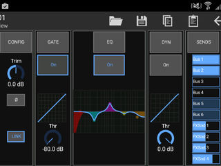 Mixer digital pentru tableta midas mr18, consola digitala - la comanda foto 9