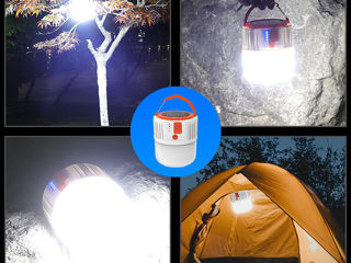 Фонари для кемпинга на солнечной батарее USB. Lanterna pentru camping pe bateria solara. foto 4