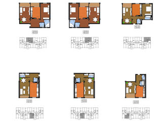 Apartamente cu 1 2 3 odai in Ialoveni centru str.Basarabiei, 1/3 foto 6