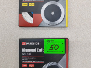 Discuri diamantate Parkside 76mm /125mm foto 2