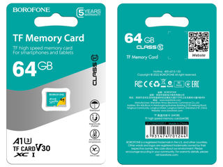 Memory card MicroSD, USB Flash 2.0 Hoco (Original) foto 3