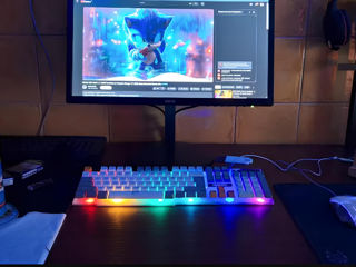 Tastatură Gaming RGB Raiku T26 + Mouse cadou,+ Livrare