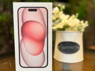 iPhone 15 Pink 128Gb Sigilat + Garantie 1 An!