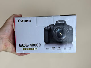 Canon EOS 4000D kit! Nou! foto 1