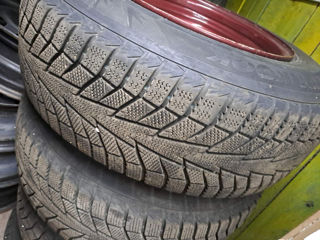 Разноширокие диски (разварки) R15 5*114.3 8.5J/9.5J  и шины R15 20570 Hankook зима foto 3