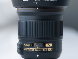 Nikon 24mm f1.8G Bălți foto 4
