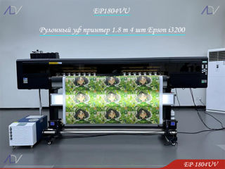 УФ рулонный принтер Imprimantă UV rolă la rolă Epson i3200 головы Ricoh Gen 5 foto 2