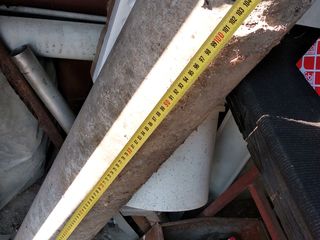Труба азбестовая 1метр / tava asbest 1 metru foto 4