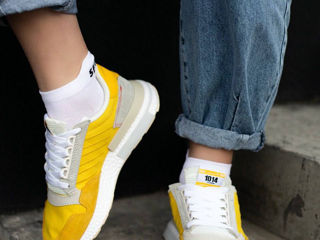 Adidas ZX 500 Yellow/White Poze reale