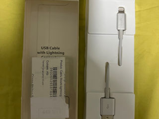 Cablu încărcare și sincronizare Moshi iPhone Lighting USB Cable, USB Type-A/Lightning, 1,2m, Alb foto 1