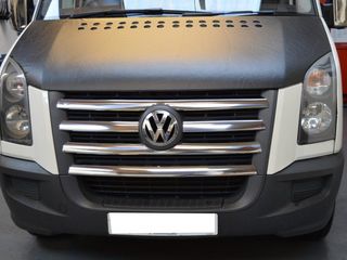 Volkswagen Crafter 2007 + (Хром на зеркала на ручки, решётку, Накладка заднего бампера) foto 1