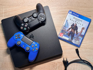 PlayStation 4 Slim (1tb) +2gamepads +CD foto 1