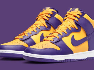 Nike Dunk High Lakers