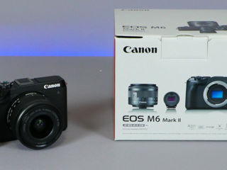 Canon EOS M6 Mark II + 15-45 IS STM + EVF + EF Adapter foto 3