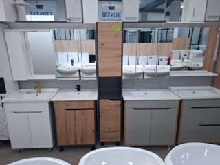 Set mobila pentru baie / dulap / oglinda / modele cu diferite dimensiuni / мебель для ванной комнаты foto 1