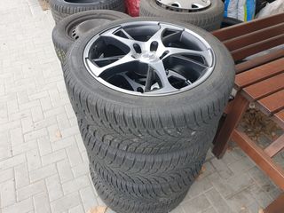 Dunlop WinterSport 255/45 R20, protectorul 85% + Jante R20 ABT 5x112 Audi A6 A7 S7 Q5 foto 1