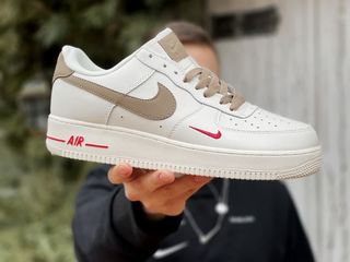 nike air force 1 low white brown