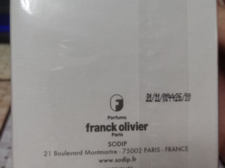 Парфюм. Franck Oliver. Miss. Новый , запечатаный foto 2