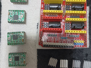 Шаговый двигатель NEMA17 + Arduino uno CNC Shield foto 5