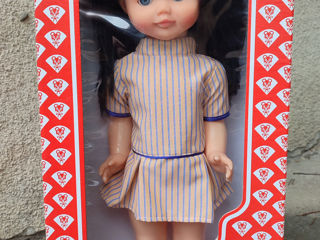 Papusa Ioana. Bruneta cu ochi albastri. Inaltime 60 cm. foto 2