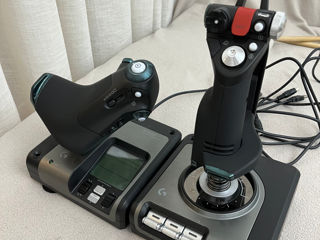 Joystick de pilotaj Logitech HOTAS X52 foto 1