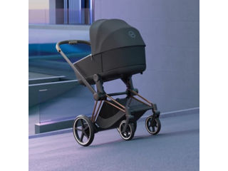 Cybex Platinum Cadru Cybex e-Priam New Generation incl. Scaun Hardpart Design Rosegold foto 5