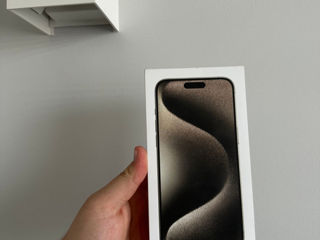 Vind iPhone 15 Pro Max 256Gb Natural Titanium , Nou , Sigilat , Neverlock