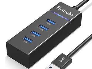 Наведите курсор на изображение, чтобы увеличить USB-концентратор 3.0 Flrsucby foto 1