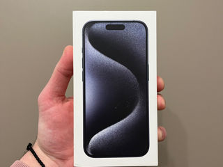 iPhone 15 Pro Blue Titanium 256Gb CA NOU!