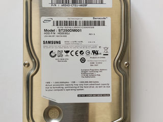 3.5" HDD Samsung Barracuda 250Gb - 130lei foto 1