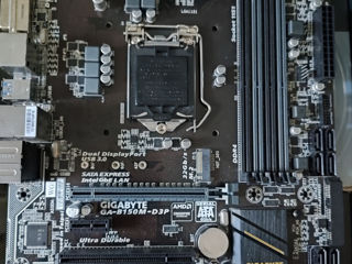 Socket Intel LGA1151 V1 / Gigabyte B150M-D3P