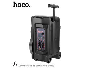 Difuzor BT HOCO DS40 de 8 inchi cu cărucior foto 6