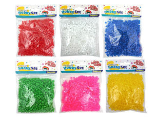 Set Creativ Art&Craft Margele 1000Buc, 12 Culori