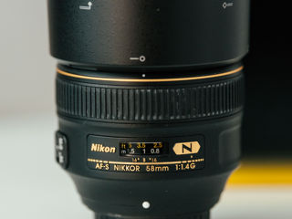 Nikon 58 mm 1.4 G N mega obiectiv